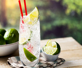 sparkling water